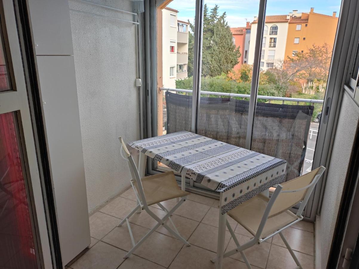 Lara 1 - Grand T2 Loggia Sans Vis-A-Vis Parking - Pres Centre-Port, Ile Des Loisirs, Plage Richelieu Agde Exteriör bild